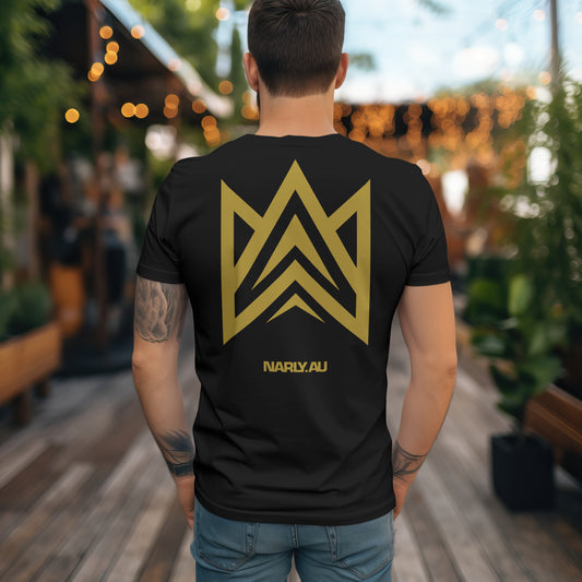 OG NARLY BLACK GOLD SHIRTS
